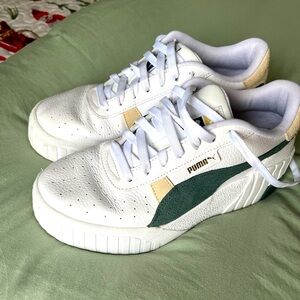 White Puma Shoes